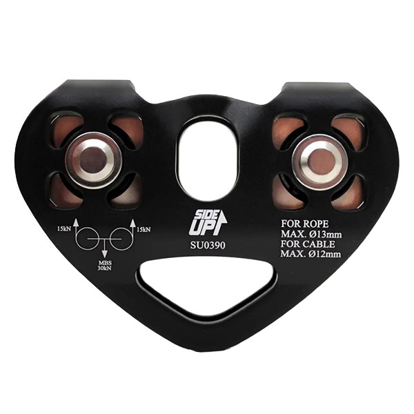 Produto Polia Dupla em Linha Rolamentada 30KN SideUp