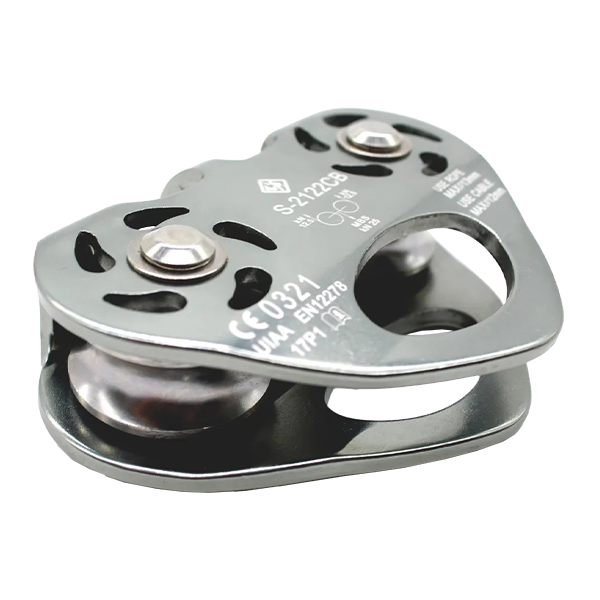 Produto Polia Dupla em Linha Tirolesa 25Kn UsClimb